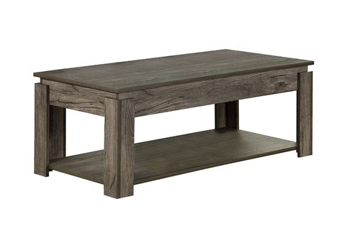 Weathered Grey 3 Piece Occasional Table Set By Coaster Furniture