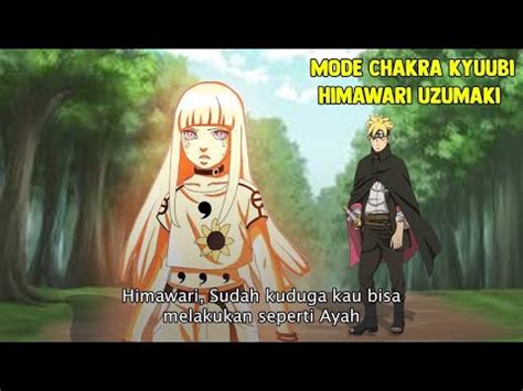 Aktifnya Mode Chakra Kyubi Himawari Youtube