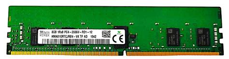 Skhynix HMA81GU6CJR8N-VK - 8GB 1RX8 PC4-2666V Server RAM Memory Module ...