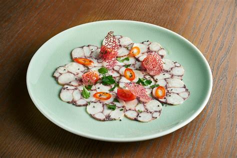 Tiradito De Pescado Y Pulpo Recetas Scoolinary