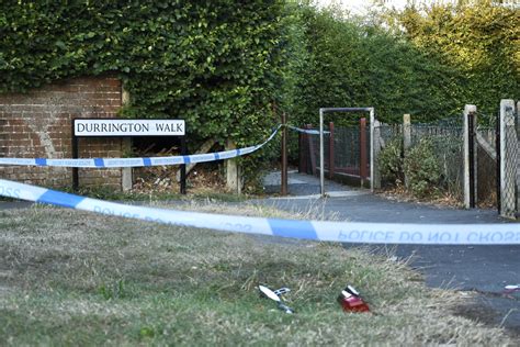 Police Cordon Off Crime Scene In Swindon Following Serious Incident