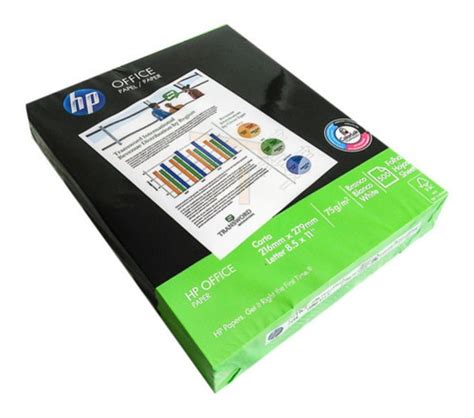 Resma De Papel Carta Hp Grs Mercadolibre