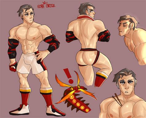 Rule 34 Back Centiskorch Jockstrap Kabu Pokemon Male Male Focus Male Only Muscles Pokemon