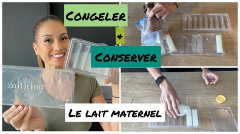 Conservation du lait maternel comment faire glacière laitmaternel