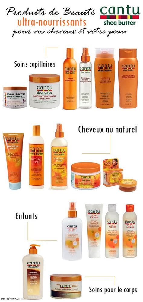 Les Collections Et Produits De Soins Capillaires Cantu Cantu Shea