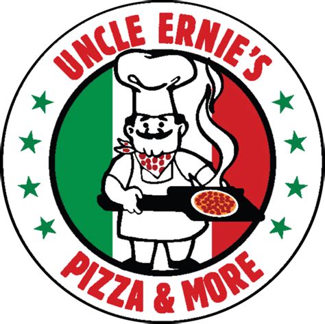 Menu Restaurant Uncle Ernie S Pizza