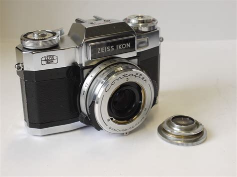 Zeiss Ikon Contaflex Super B Selenium Metered Mm Slr Mm F