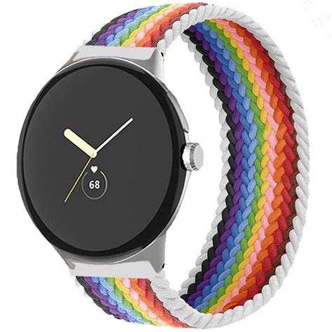 SOLOLUP Braided Bands Solo Loop Compatible with Google Pixel Watch