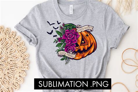 Sorta Sweet Sorta Spooky Halloween Sublimation PNG By Freeling Design