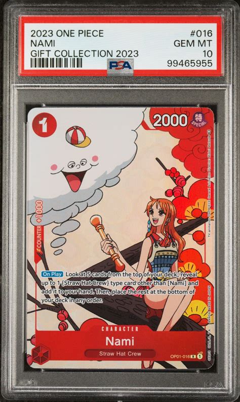 2023 One Piece Gift Collection 2023 016 Nami PSA 10 | GameStop