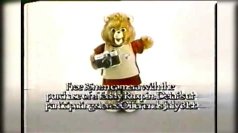 Teddy Ruxpin And Grubby Commercial 35mm Camera Ad 1987 Youtube