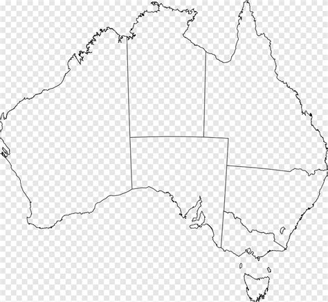 Flag Of Australia Blank Map Australian Map Outline Angle White Png