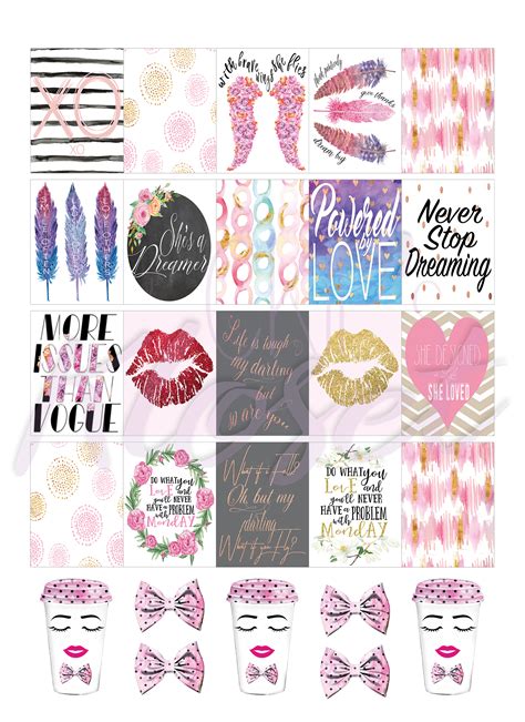 Planner Stickers Printable