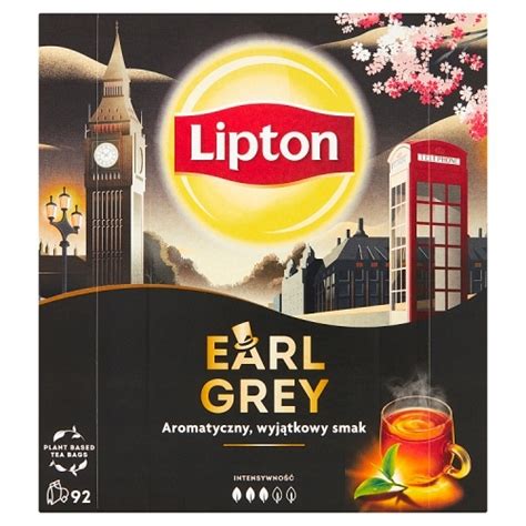 Lipton Earl Grey Herbata Czarna Ekspresowa Szt Allegro Pl