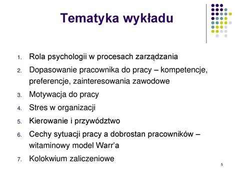 Psychologia W Zarz Dzaniu Ppt Pobierz