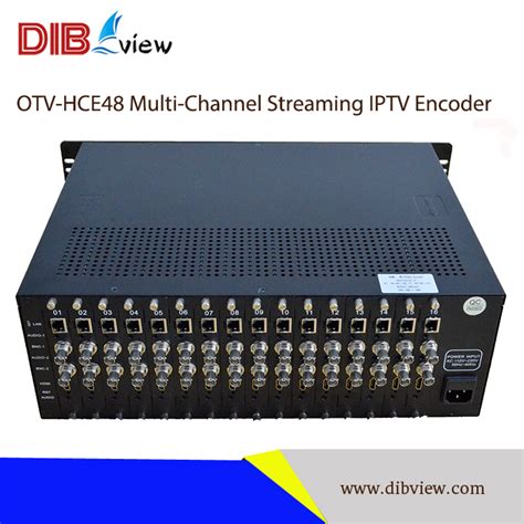 OTV HCE48 Multi Channel IPTV Streaming Encoder Product Center Hangzhou