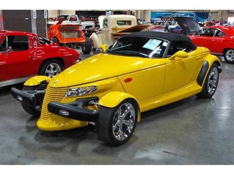 Plymouth Prowler, Yellow | Plymouth prowler, Plymouth, Automobile