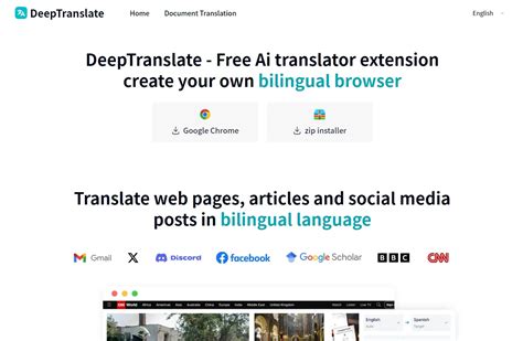 Deeptranslate Ai Extension De Traduction Bilingue Avec IA Creati Ai