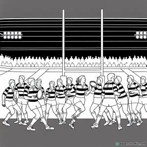 10 Coloriages De Rugby Coloriages Gratuits Pour Enfants ColorFun Fr