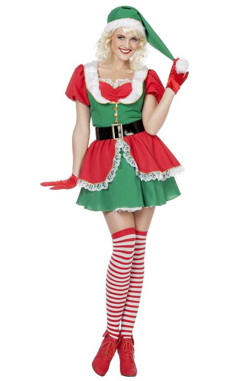 Déguisement Lutin Noël Femme Ref V29990 Deguisement Biz