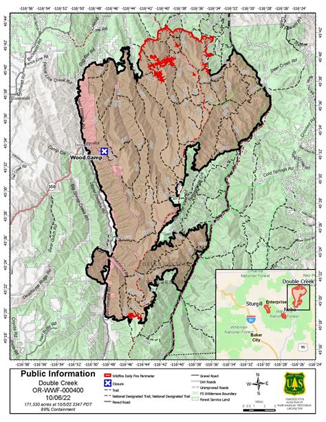 Orwwf Double Creek Fire Incident Maps Inciweb