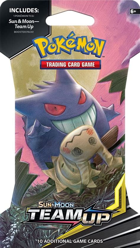 Pokemon Tcg Sun And Moon Team Up Sleeved Booster Packs 1 Pack