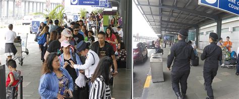 Tightened security at the airport | Photos | Philippine News Agency