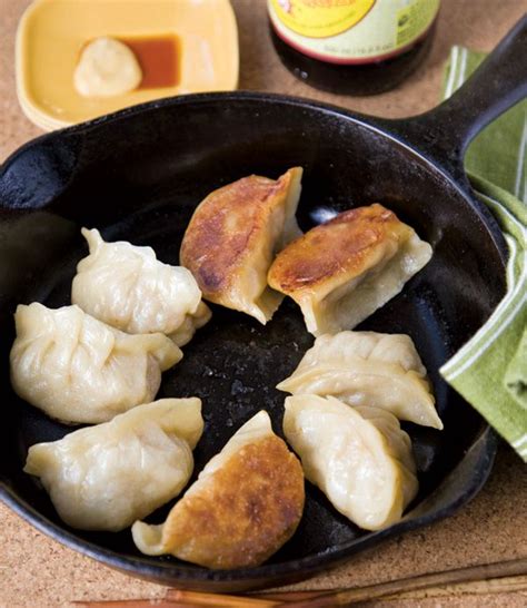 Japanese Shrimp And Pork Potstickers Gyoza Asian Inspired Dishes