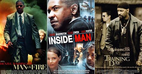 Top 5 Denzel Washington Movies!