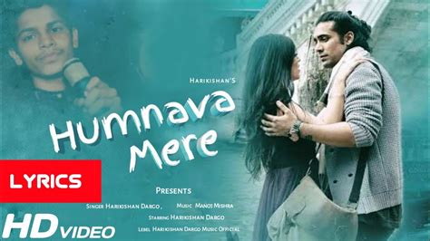 Hamnava Mere Lyrics Harikishan Dargo Jubin Nautiyal Youtube