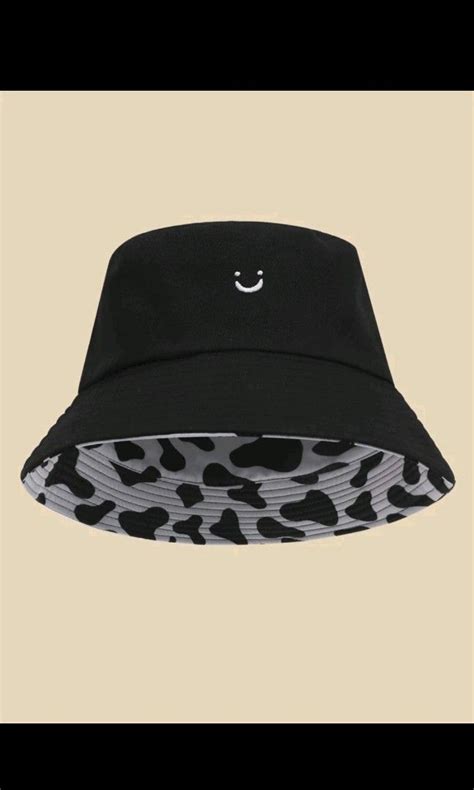 Embroidered Reversible Bucket Hat Womens Fashion Watches And Accessories Hats And Beanies On