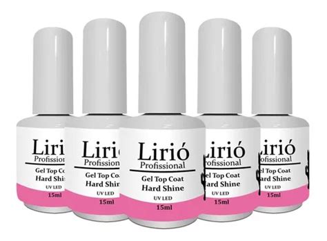 Kit Top Coat Liri Ml Durabilidade Unhas Gel Acrigel Frete Gr Tis