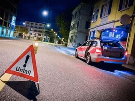 Wil SG Rollerfahrerin Verursacht Auffahrunfall