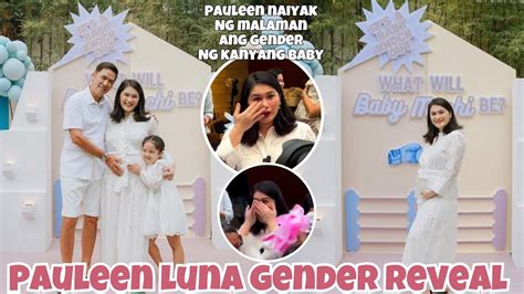 PAULEEN LUNA GENDER REVEAL SA KANILANG BABY NO 2 NI VIC SOTTO PAULEEN