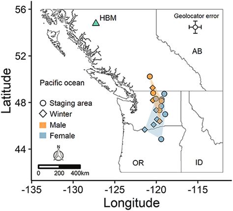 Frontiers Sex Specific Spatiotemporal Variation And Carry Over