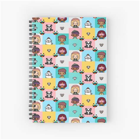 Toca Boca Toca Boca 2021 Toca Life World Spiral Notebook For Sale