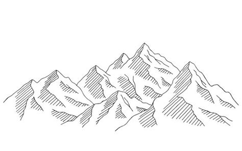 9,200+ Mountain Range Outline Illustrations, Royalty-Free Vector - Clip ...