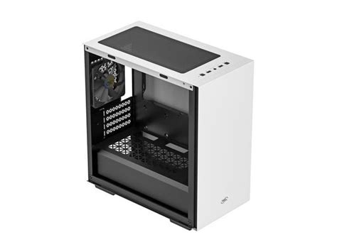 DeepCool MACUBE 110 WH Micro ATX Case With Full Size Magnetic Tempered