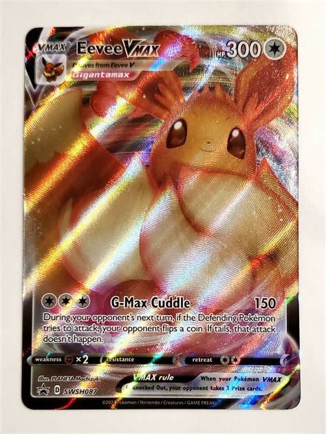 Mavin | Pokemon TCG Card Holo Eevee Vmax SWSH087