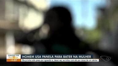 Vou Começar A Bater Em Mulher - Homem usa panela para bater na mulher - Assista a seguir