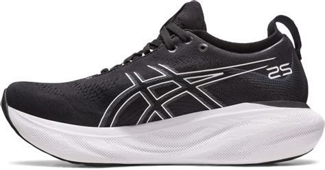 Asics T Nis De Corrida Feminino Gel Nimbus Preto Prata Pura