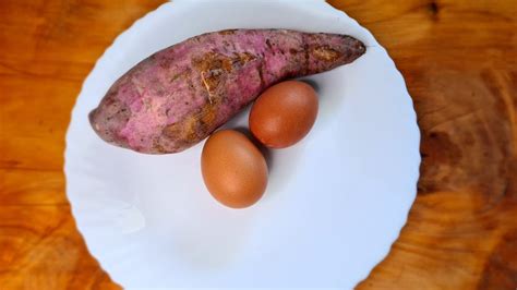 Do Not Eat Any Bread Try This Easy And Quick Sweetpotato And Egg