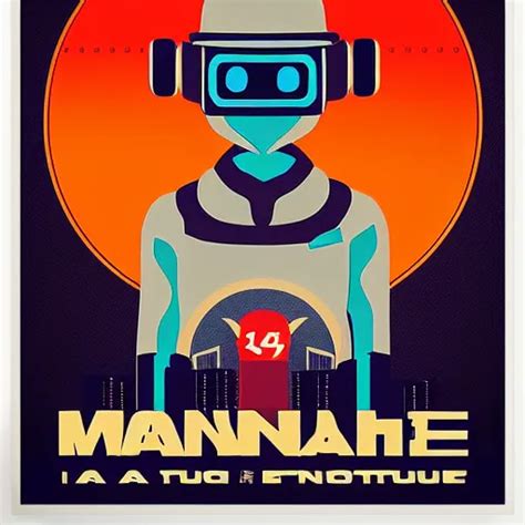 A Retro Futuristic Poster Design By Wang 2 Mu Stable Diffusion OpenArt