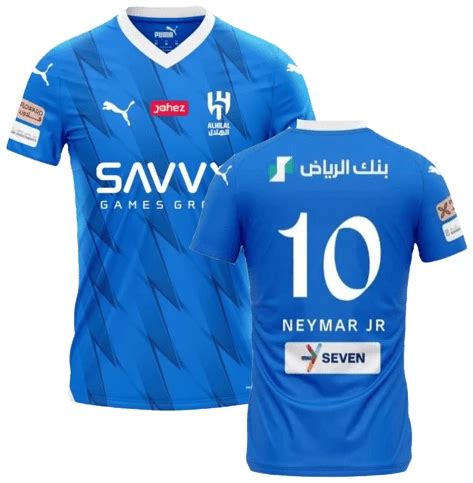 Neymar Jr Al Hilal SFC 23 24 Home Jersey JerseyMotion