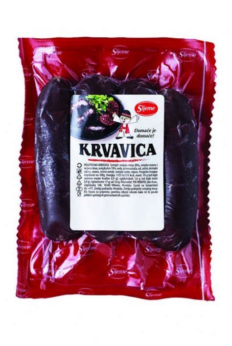 Kobasica krvavica VP Sljeme 1 kg NTL Akcija Njuškalo katalozi