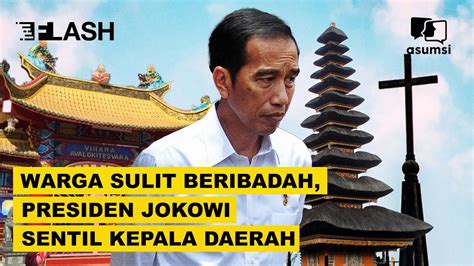 Asumsi Flash Presiden Joko Widodo Ingatkan Kepala Daerah Soal