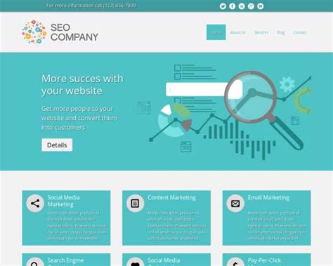 Seo Company Wordpress Theme Nexus Themes