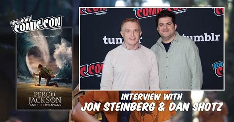 Interview Percy Jackson Showrunners Jon Steinberg Dan Shotz