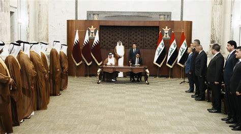 Iraq And Qatar Sign Major Commercial Agreements Iraq Business News