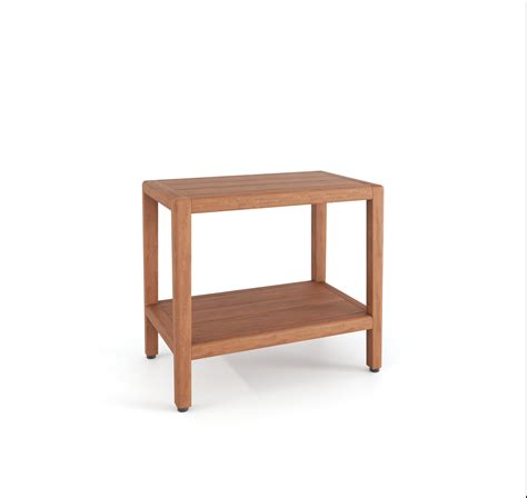 Aqua Teak Spa Bjön 24 W Teak Shower Bench Wayfair